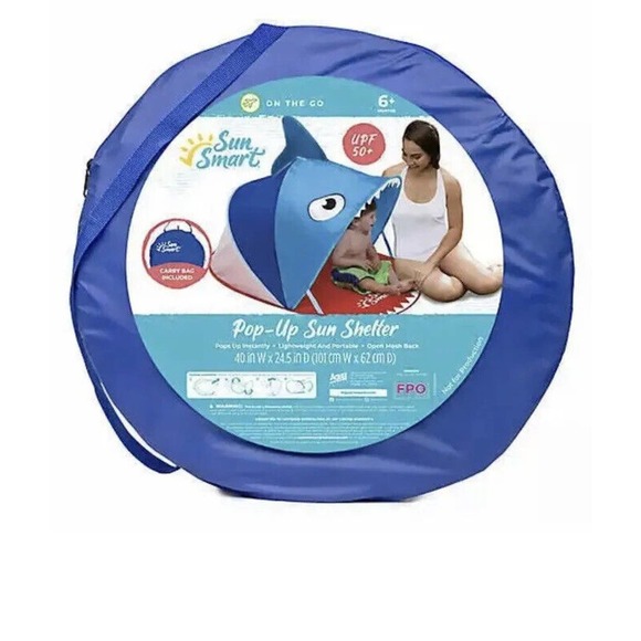 Baby Pop Up Beach Tent Portable Outdoor Sun Shade Shelter UV Protection Canopy - Picture 3 of 10